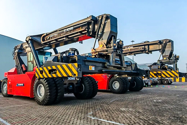 船埠来了非凡国际“各人伙”！件杂货作业再添绿色动能